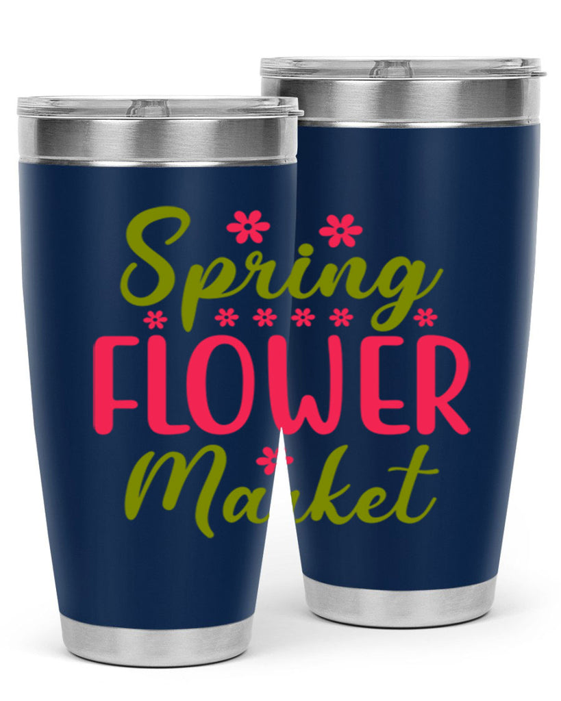 Spring Flower Market 423#- spring- Tumbler