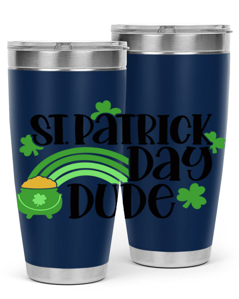St Patrick Day Dude Style 29#- St Patricks Day- Tumbler