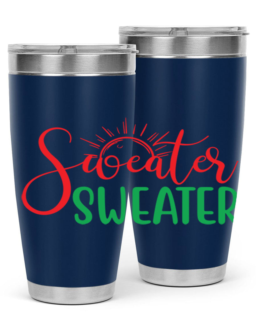 Sweater Weather 583#- fall- Tumbler
