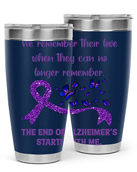 The End Of AlzheimerS Start With Me 217#- alzheimers- Cotton Tank