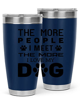 The More People Style 2#- dog- Tumbler