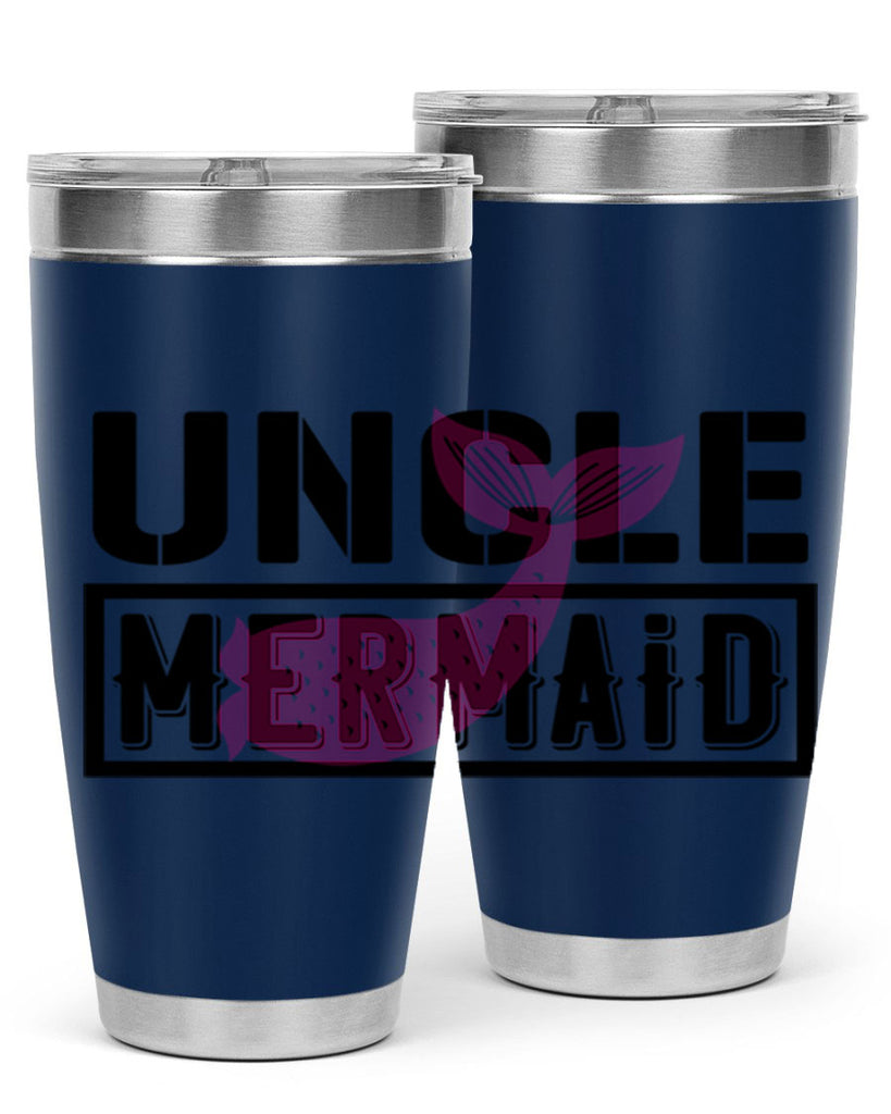 Uncle mermaid 634#- mermaid- Tumbler