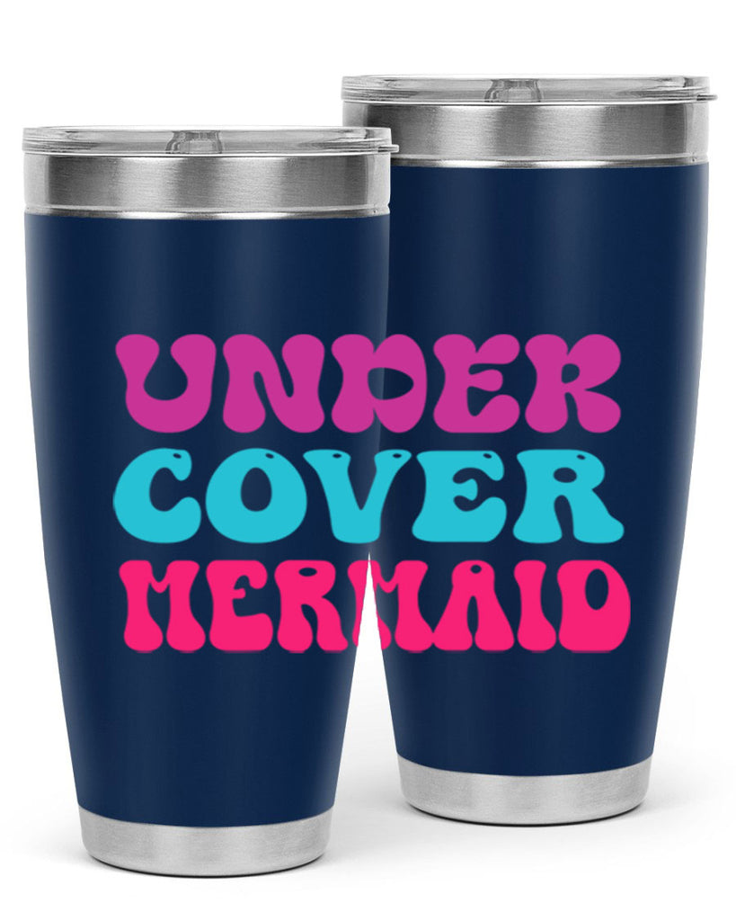 Under Cover Mermaid 635#- mermaid- Tumbler