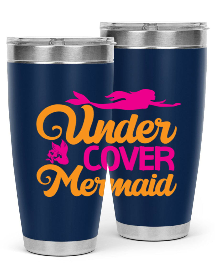 Under Cover Mermaid 638#- mermaid- Tumbler