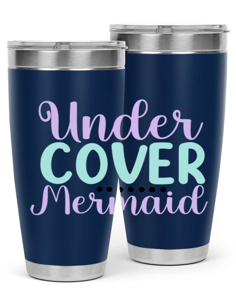 Under Cover Mermaid 639#- mermaid- Tumbler