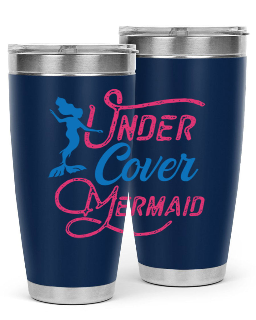 Under Cover Mermaid 640#- mermaid- Tumbler