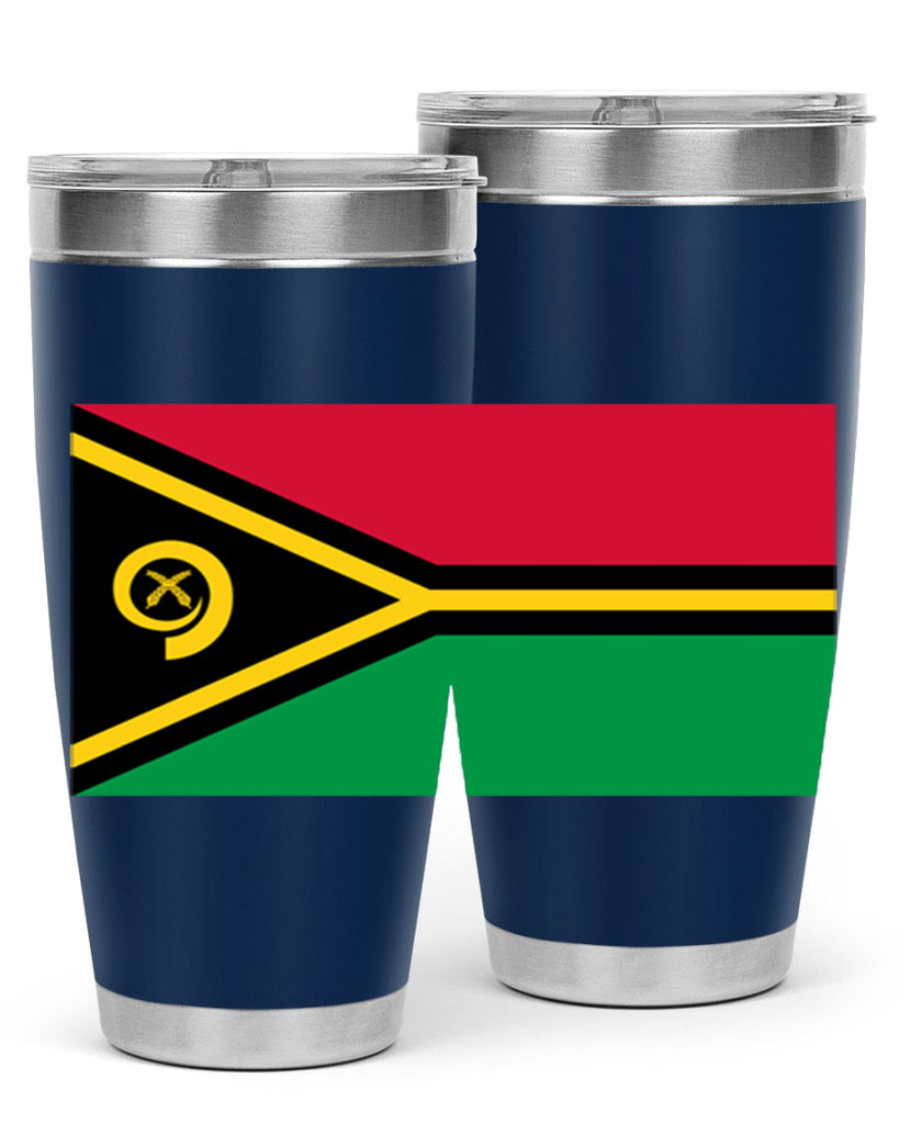 Vanuatu 7#- world flags- Tumbler