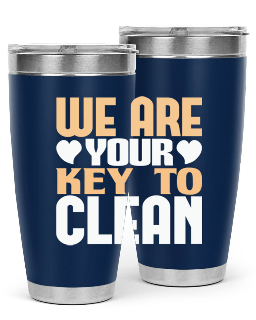 We are your key to clean Style 12#- cleaner- tumbler
