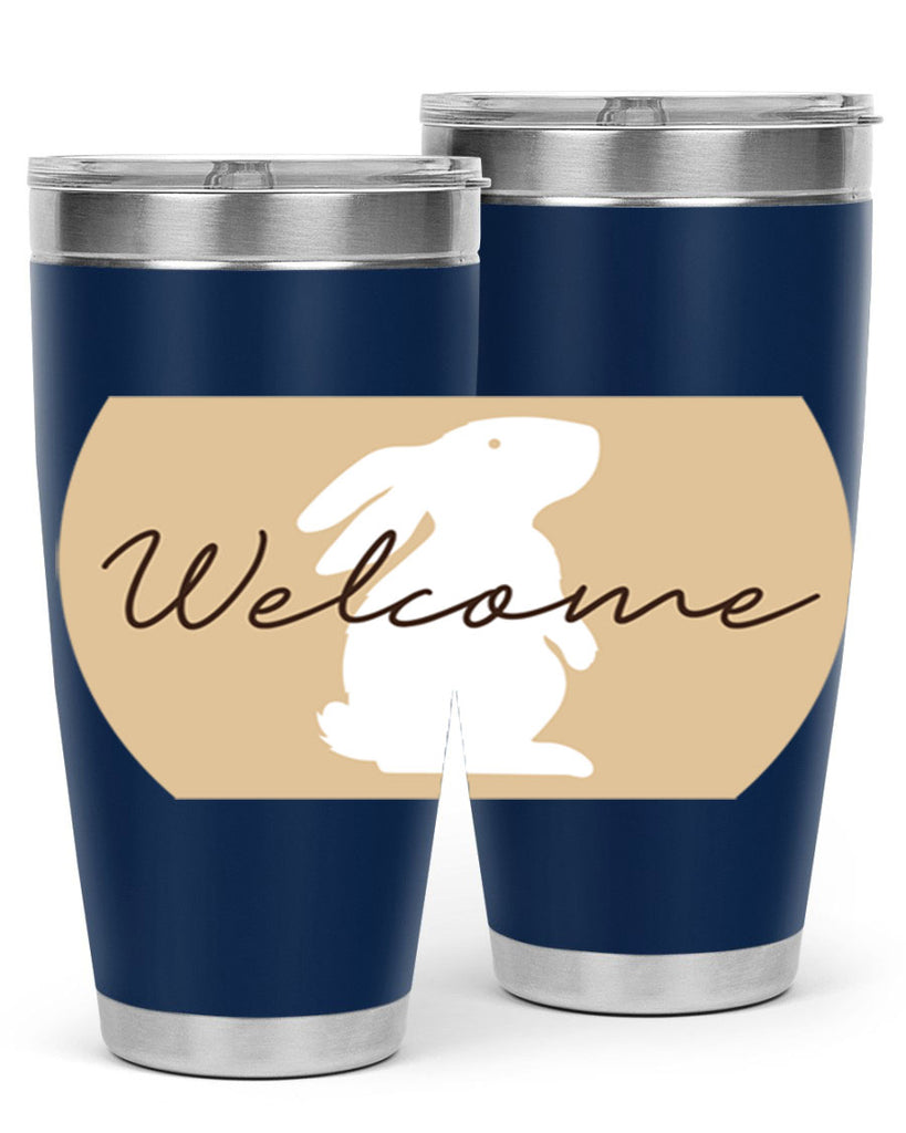 Welcome Bunny569#- spring- Tumbler