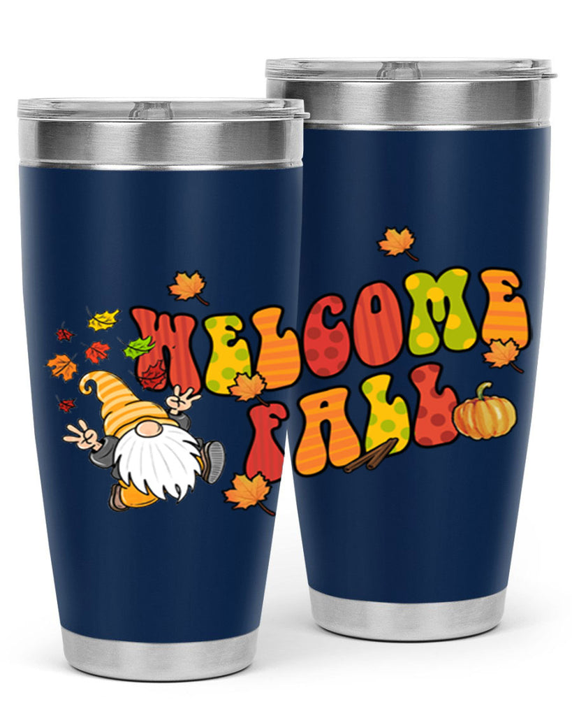 WelcomeFallGnome 637#- fall- Tumbler