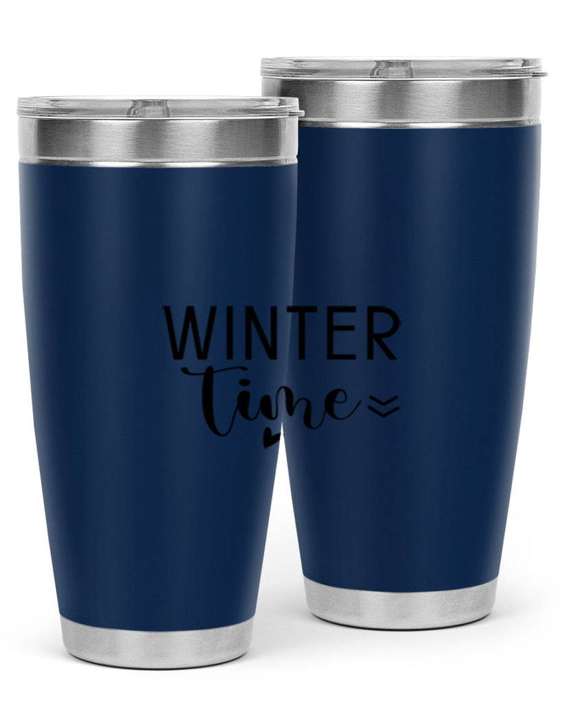 Winter Time 526#- winter- Tumbler