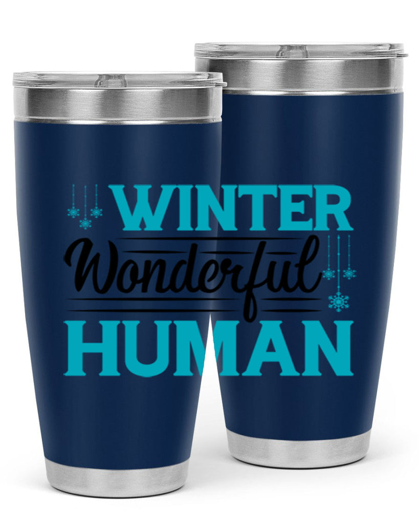 Winter Wonderful Time 569#- winter- Tumbler