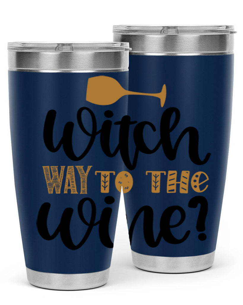 Witch Way to the Wine 651#- fall- Tumbler