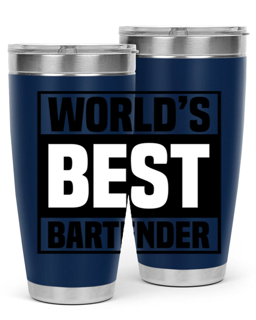 Worlds best Style 8#- bartender- tumbler