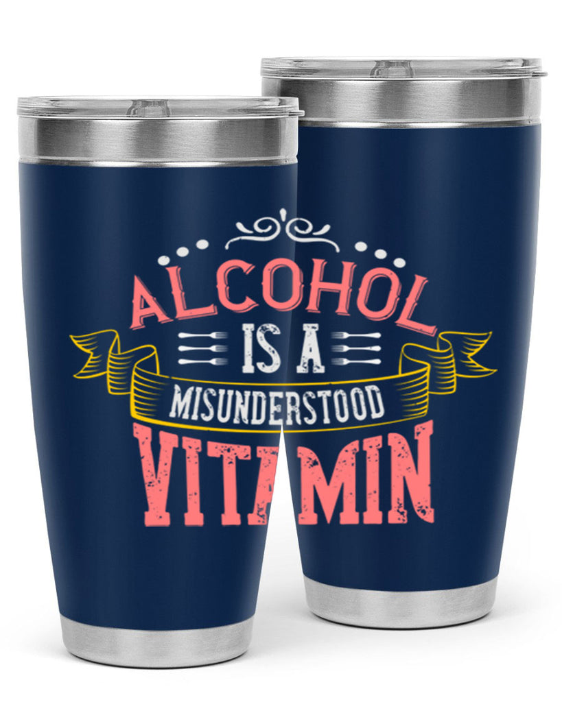 alcohol is a misunderstood vitamin 50#- cooking- Tumbler