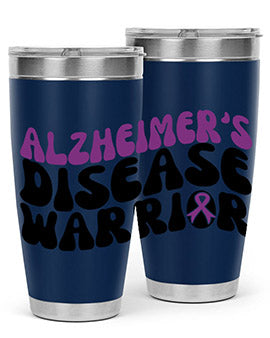 alzheimer s disease warrior 4#- alzheimers- Tumbler