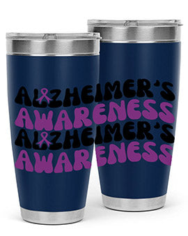 alzheimers awareness 114#- alzheimers- Tumbler