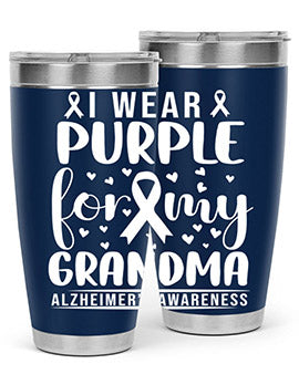 alzheimers awareness 118#- alzheimers- Tumbler