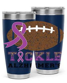 alzheimers awareness style 112#- alzheimers- Tumbler
