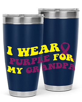 alzheimers awareness style 65#- alzheimers- Tumbler