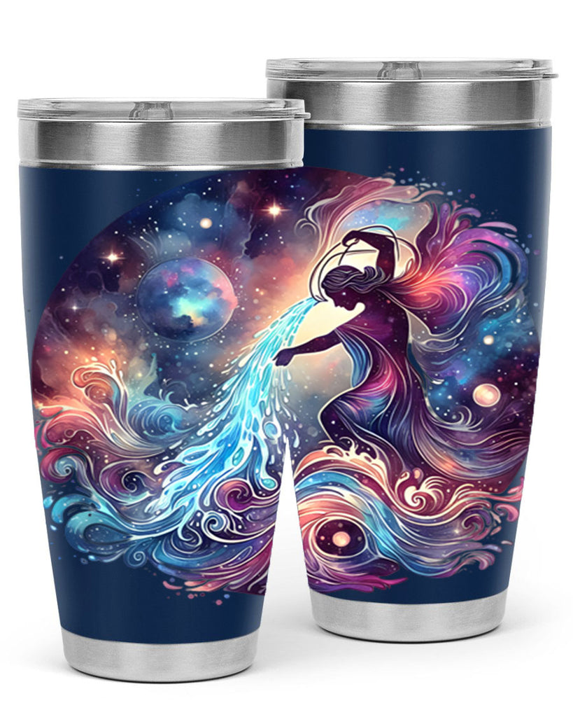 aquarius 79#- zodiac- Tumbler