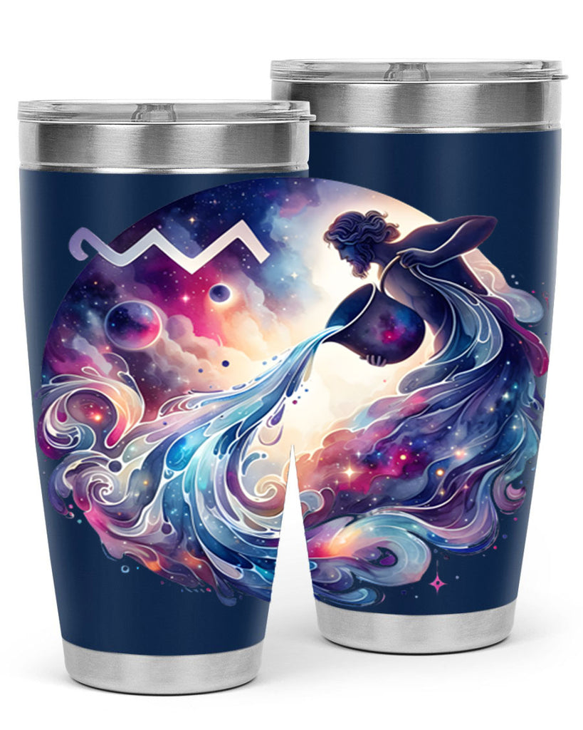 aquarius 89#- zodiac- Tumbler