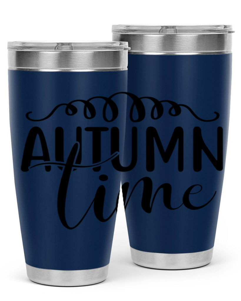 autumn time 36#- fall- Tumbler