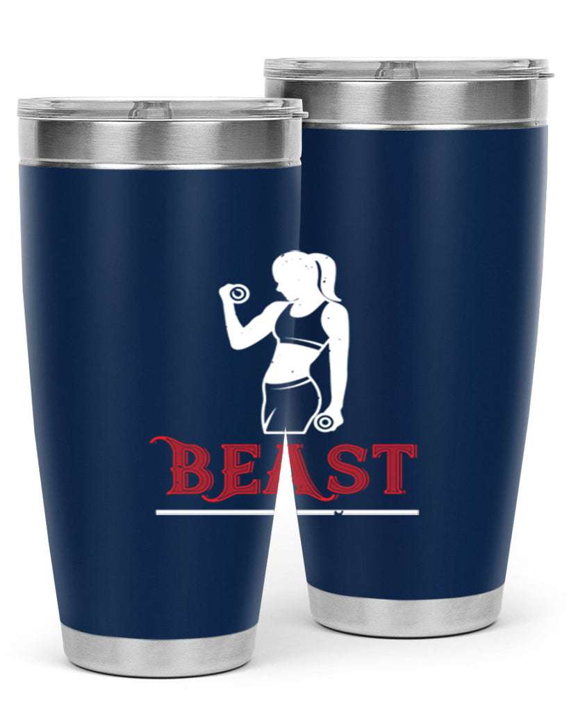 beast 102#- gym- Tumbler