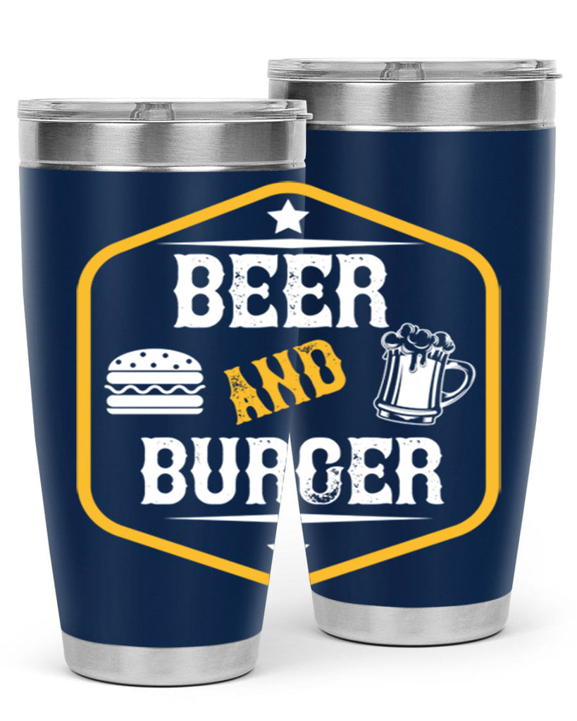 beer and burger 111#- beer- Tumbler