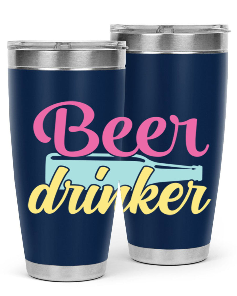 beer drinker 134#- beer- Tumbler