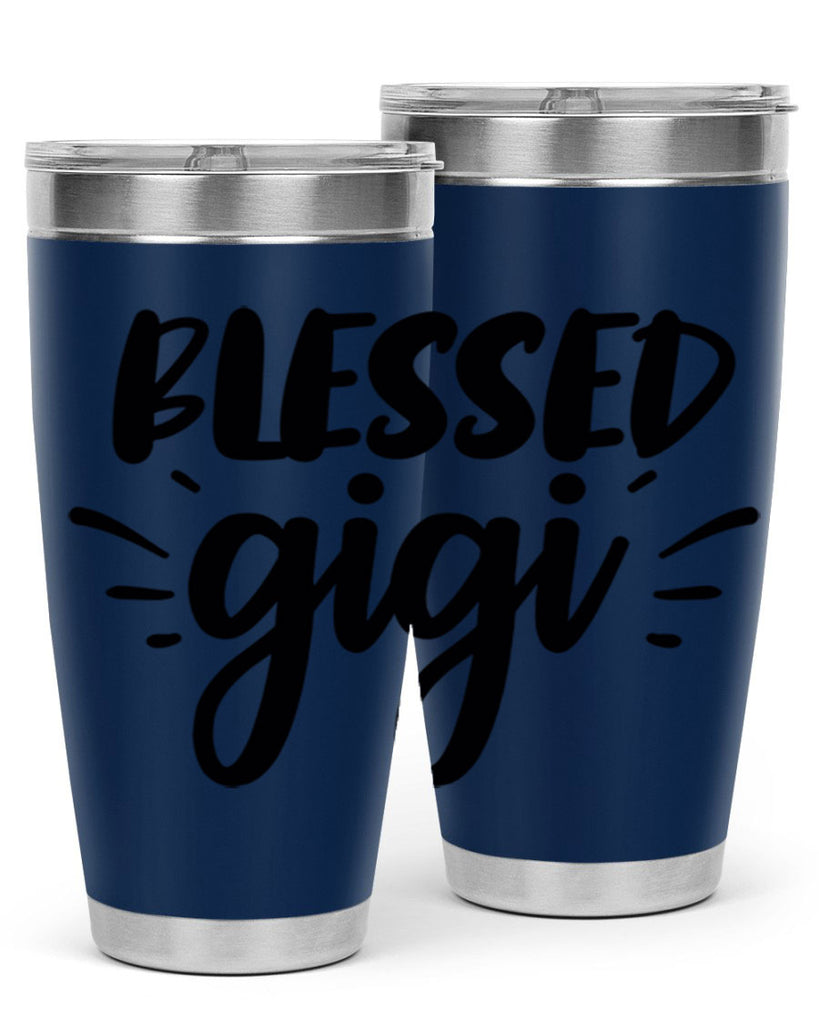 blessed gigi 64#- grandma - nana- Tumbler