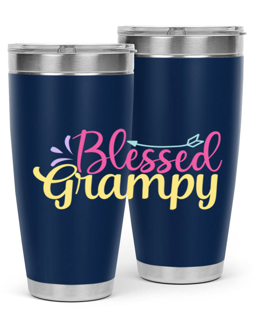 blessed grampy 78#- grandpa - papa- Tumbler