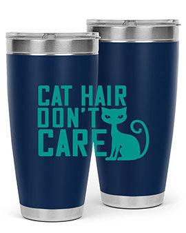 cat hair dont care Style 30#- cat- Tumbler