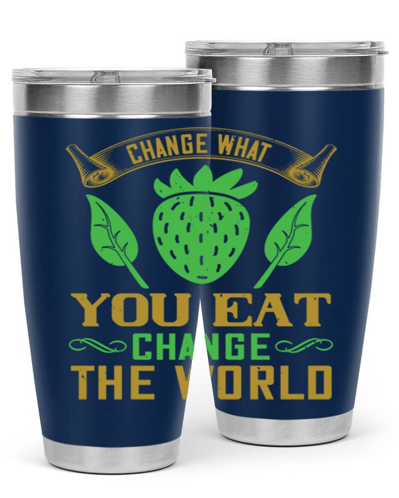 change what you eat change the world 146#- vegan- Tumbler