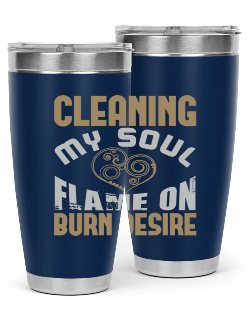 cleaning my sould flame on burn desire Style 43#- cleaner- tumbler