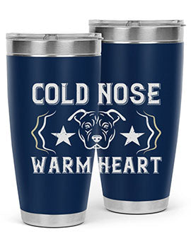 cold nose warm heart Style 48#- dog- Tumbler