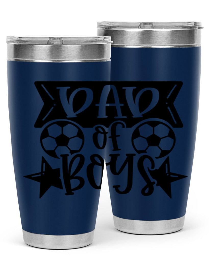 dad of boy 61#- fathers day- Tumbler