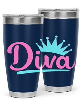 diva Style 121#- dog- Tumbler