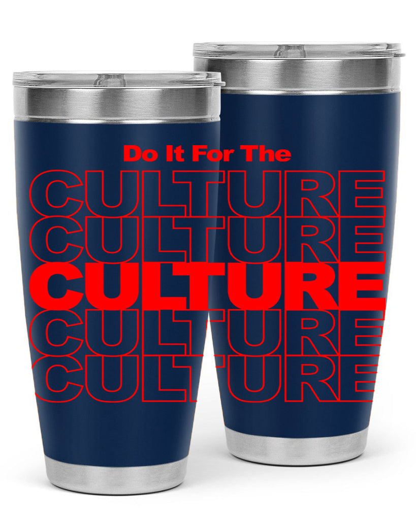 do it for the culture 170#- black words phrases- Cotton Tank