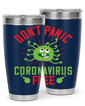 dont panic coronavirus free Style 43#- corona virus- Cotton Tank