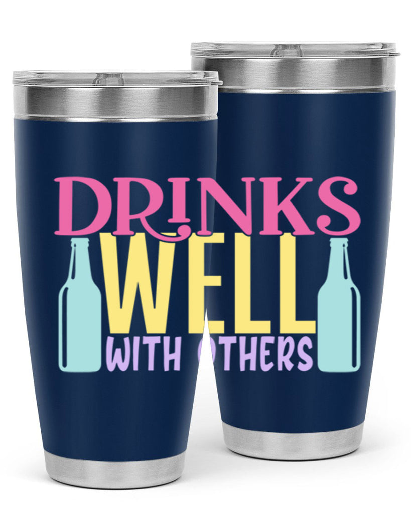 drinks well with others 129#- beer- Tumbler