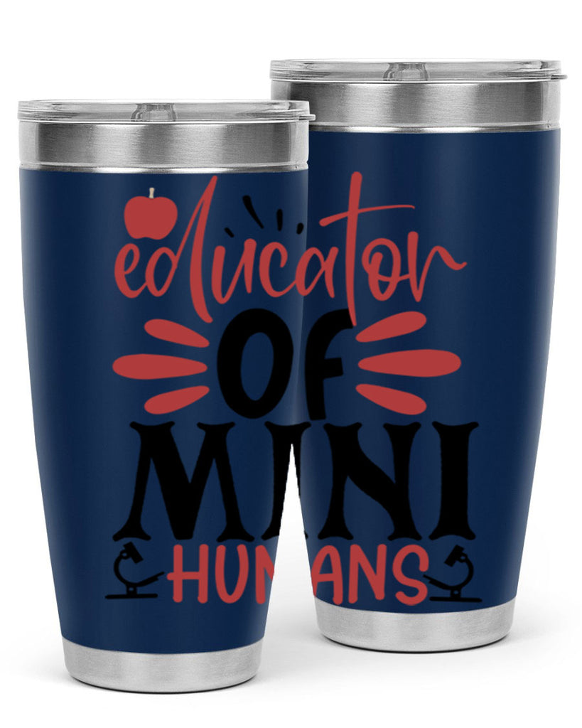 educator of mini humans Style 181#- teacher- tumbler