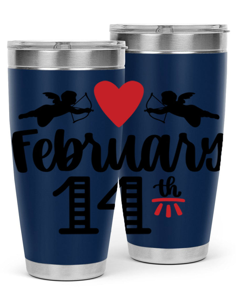 february th 28#- valentines day- Tumbler