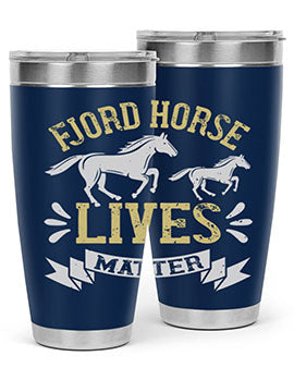 fjord horse lives matter Style 54#- horse- Tumbler