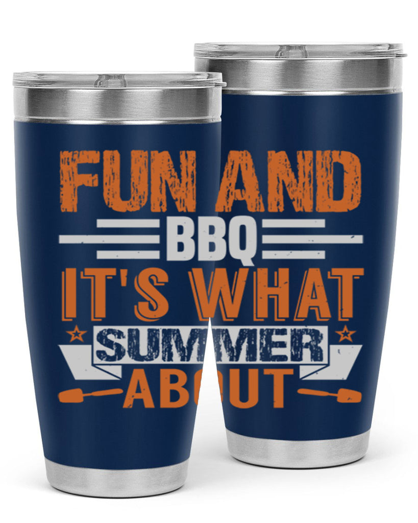 fun and bbq 44#- bbq- Tumbler