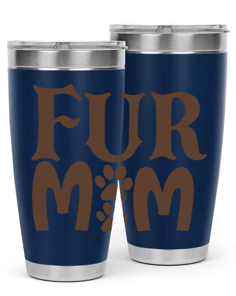 fur mom 266#- mom- Tumbler