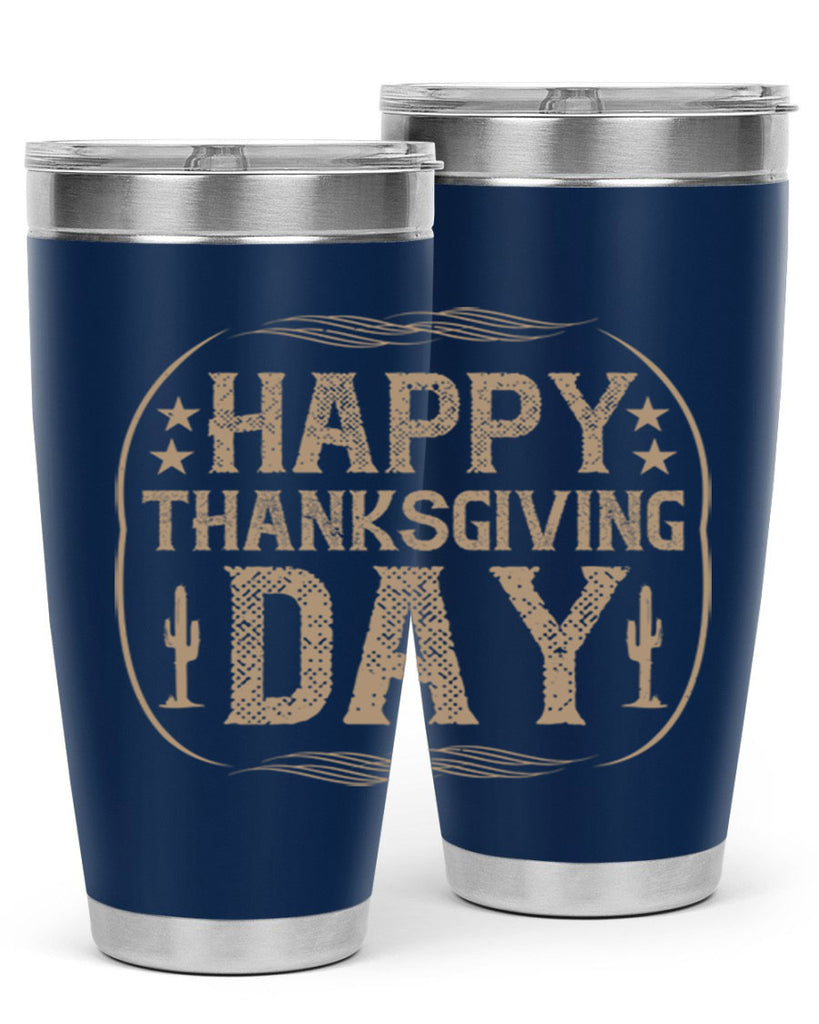 happy thanksgiving day 35#- thanksgiving- Tumbler