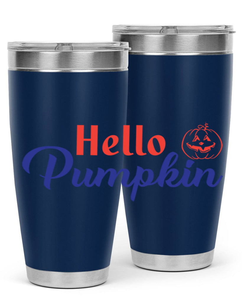 hello pumpkin 288#- fall- Tumbler