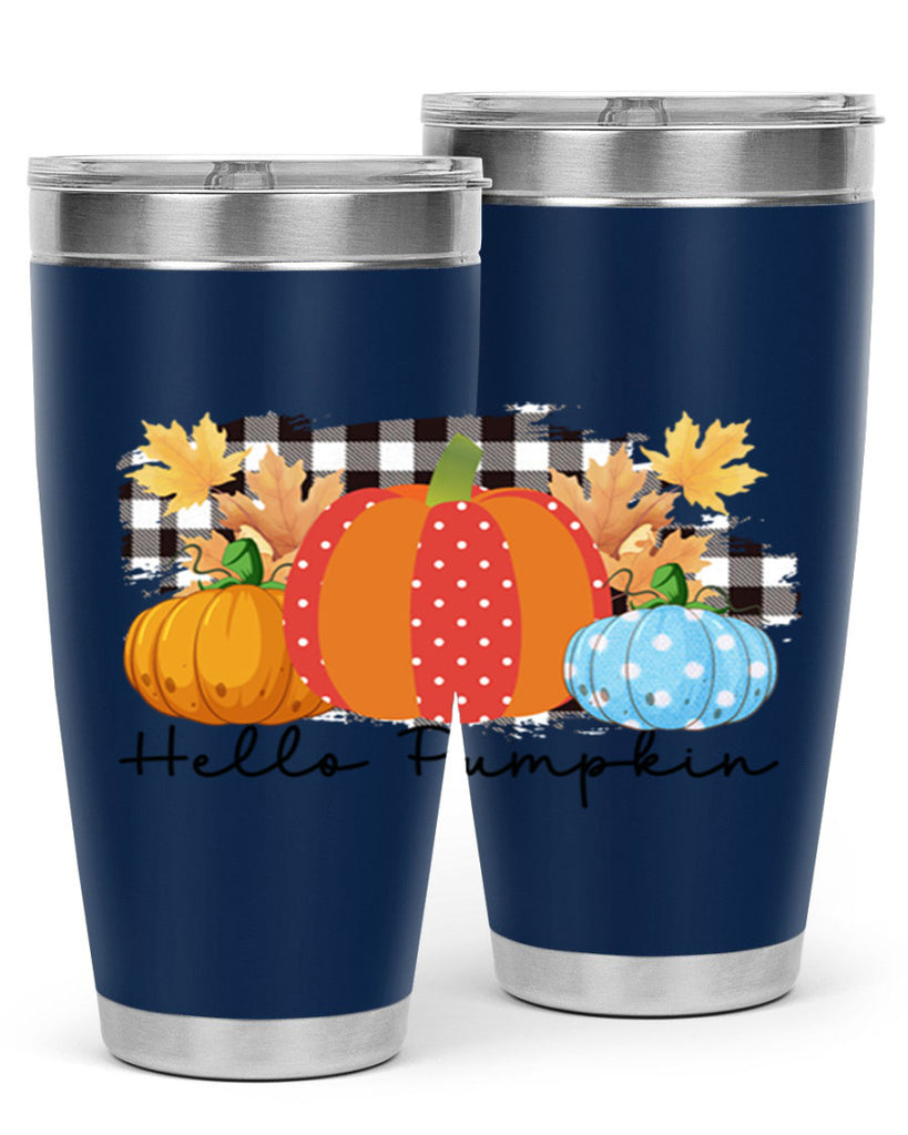 hello pumpkin 290#- fall- Tumbler