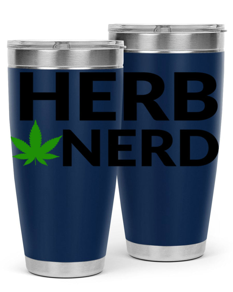 herb nerd 108#- marijuana- Tumbler